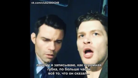 Joseph Morgan on Instagram [Rus Sub]