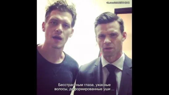 Joseph Morgan on Instagram[Rus Sub]