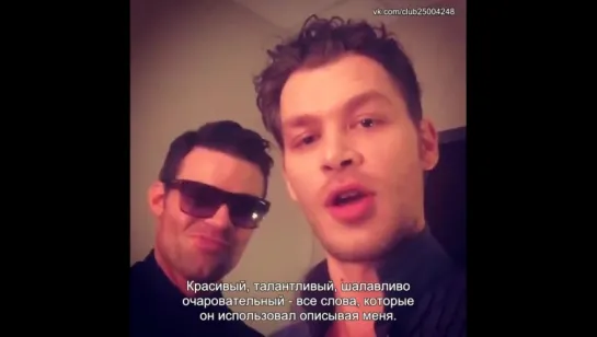 Joseph Morgan on Instagram [Rus Sub]