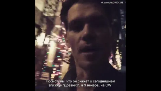 Joseph Morgan on Instagram[Rus Sub]