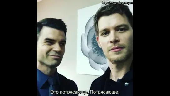 [Rus Sub] Instagram post by Joseph Morgan