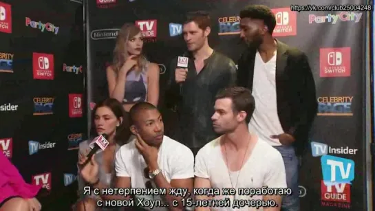 [RUS SUB] 'The Originals' Cast Chat About the Final Season at SDCC 2017