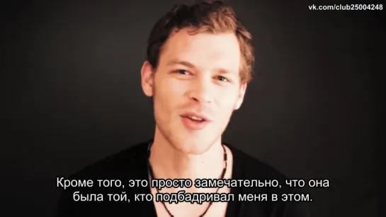 Mother's Day WEB EXTRA: Kat Graham and Joseph Morgan [Rus Sub]