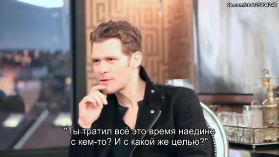 Joseph Morgan on Klamille [Rus Sub]