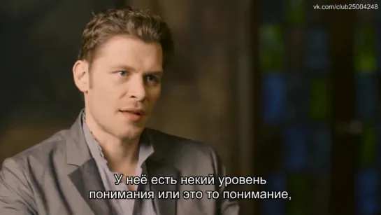 The Originals- Joseph Morgan, Leah Pipes talk Klaus and Camis complicated feelings [Rus Sub]