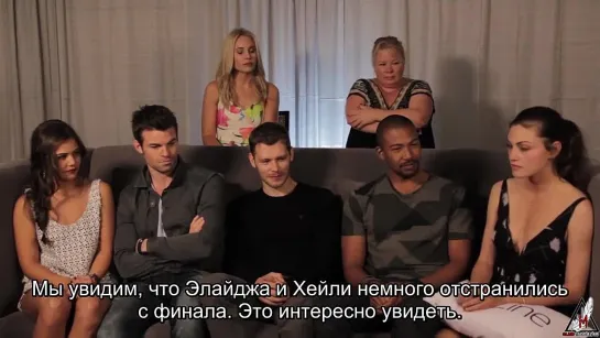 'The Originals' Interview at Comic-Con 2014 - TVLine Rus Sub