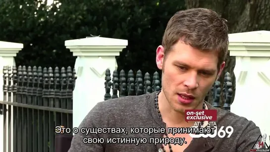 Joseph Morgan Interview Rus Sub