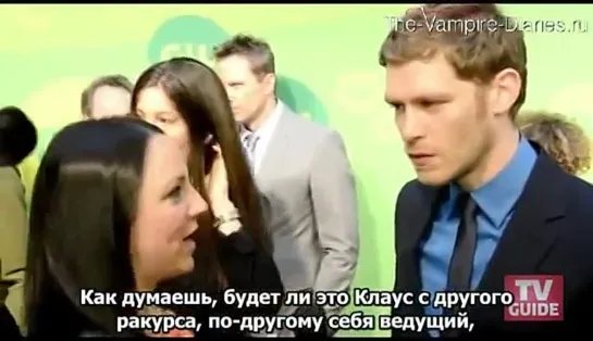 Joseph Morgan about Klaroline scene in the Finale (русские субтитры)