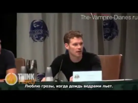 The Vampire Diaries at DragonCon part 2 (Русские субтитры)