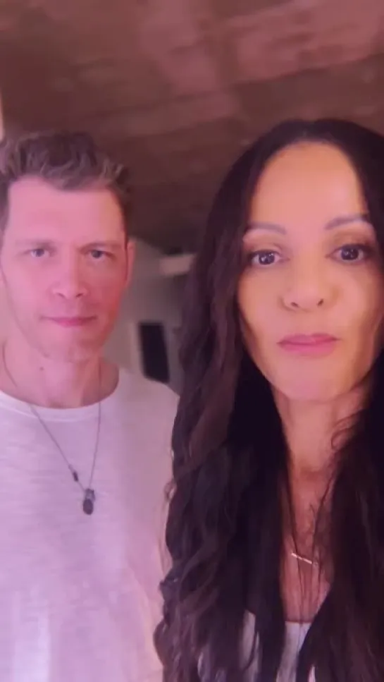 Joseph Morgan and Persia White on Instagram live [28.11.23]