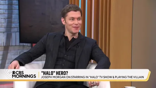 Joseph Morgan interview for CBS Mornings about Halo [21.03.24]