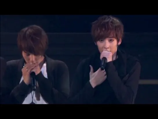 11 Soohyun, Kevin, Hoon and Kiseop - ORION (120325 1st Japan Live Tour)