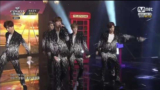 U-KISS - Playground [Comeback Stage 150122 MCountDown]