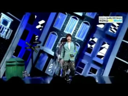 U-Kiss - When Lovw Stops + DORADORA [Comeback stage, Inkigayo 29.04.2012]