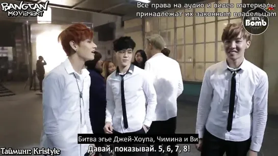 [RUS SUB][BANGTAN BOMB] Battle of acting charming