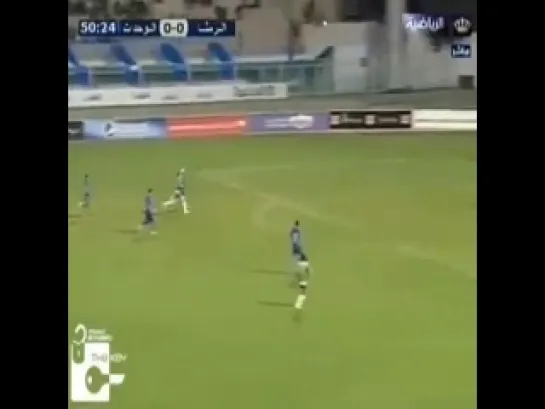 Motaz Salhani INSANE back heel goal from 30 yards out