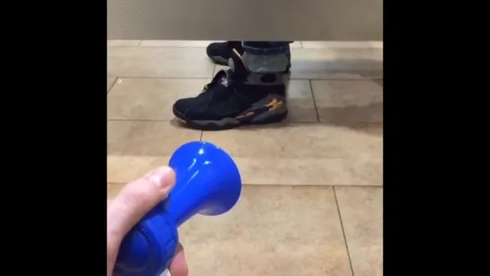 Air Horn Prank in Public Bathroom