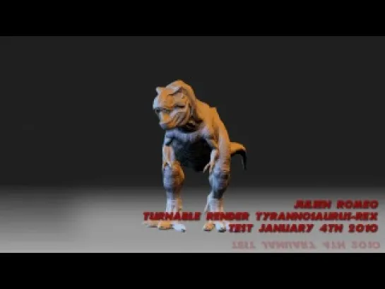 3D T-REX MODEL