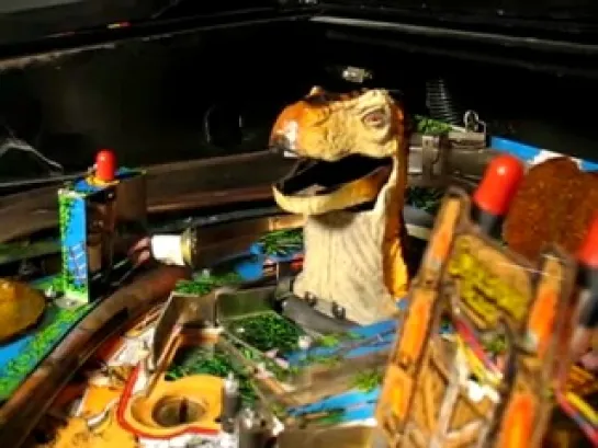 Pinball T-Rex Diagnostic