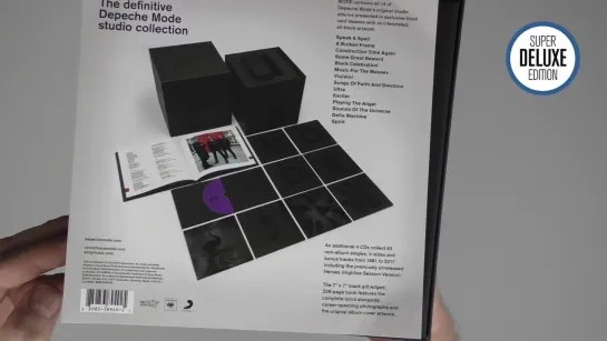 MODE 18CD Depeche Mode box set, which contains all 14 studio albums and four bonus CDs.