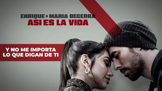 Enrique Iglesias, Maria Becerra - ASI ES LA VIDA (Official Lyric Video)