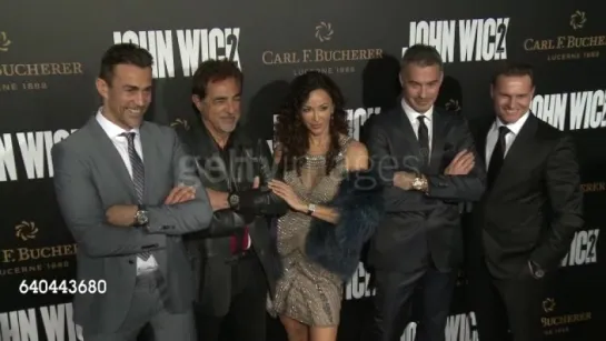 Keanu Reeves, Common, Chad Stahelski, Daniel Bernhardt, and Sacha Moeri at the 'John Wick: Chapter 2' US Premiere 2