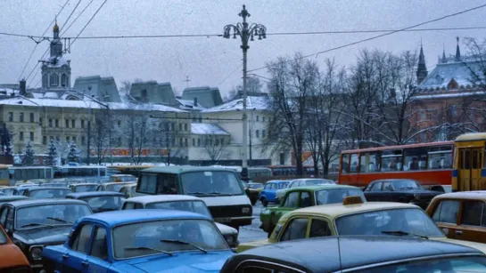 Москва и москвичи 1980-х в цвете. Фотографии. СССР