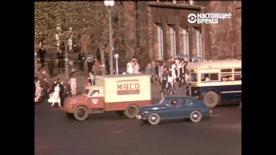 Москва в 1953-54 гг - Съёмки советской жизни от американского майора Манхофа. СССР