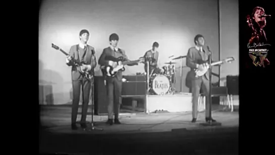 Самое первое выступление The Beatles на американском телевидении (03.001.1964) Программа Джека Паара [Субтитры]