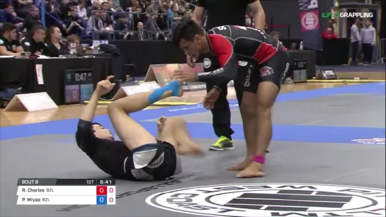 Rubens Charles Cobrinhs vs Paolo Miyao #ADCC17 #bjf_комментатор