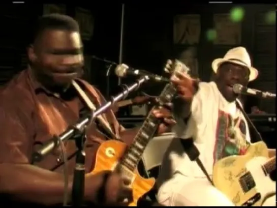 Michael "Iron Man" Burks and Lucky Peterson - Safeway Waterfront Blues Festival, 2010