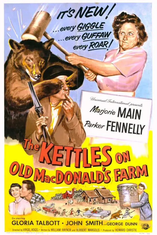 The Kettles on Old MacDonald's Farm (1957)  Marjorie Main, Parker Fennelly, Gloria Talbott