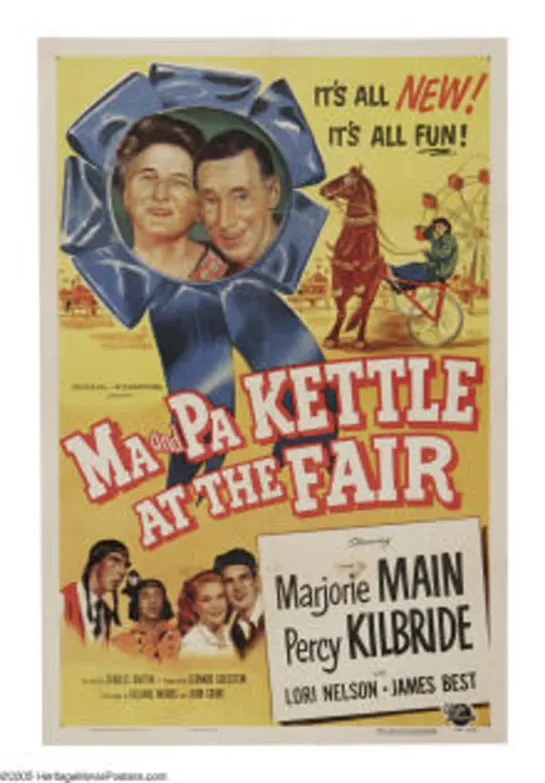 Ma and Pa Kettle at the Fair (1952)  Marjorie Main, Percy Kilbride, James Best