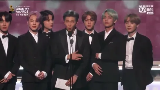 BTS at Grammys 2