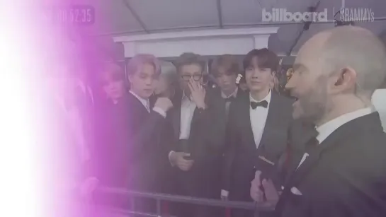 Billboard Red Carpet Interview with BTS