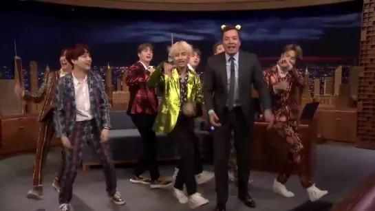 BTS at Fallon Tonight