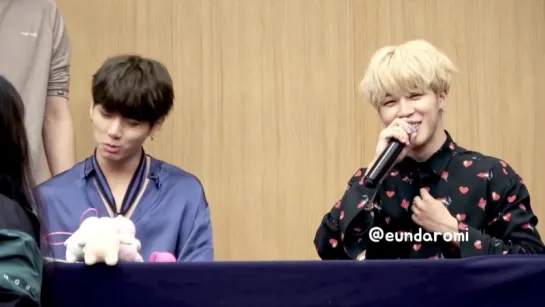 RUS SUB Jimin fansign 1