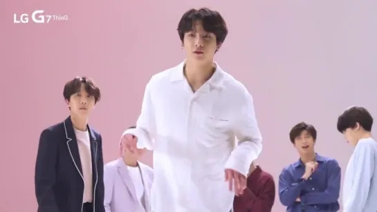 BTS x LG behind the scenes