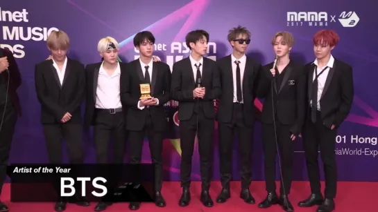 [2017MAMA x M2] BTS at 땡큐스테이지(Thank You Stage)