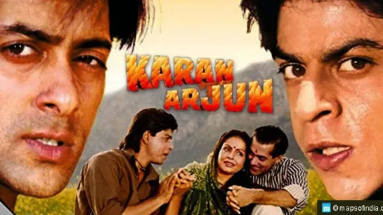 Каран и Арджун (1995) Karan Arjun-Индия