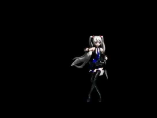 MMD: Hagane Miku (Type-h)