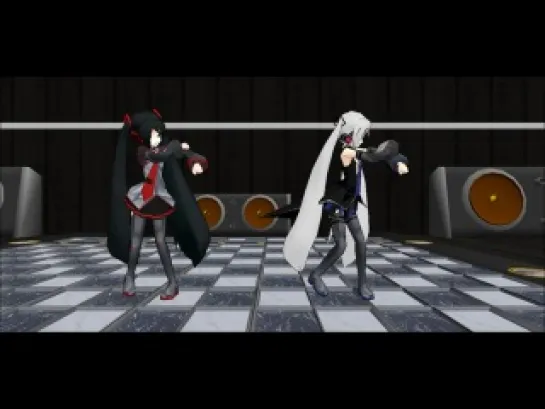 MMD: Zatsune Miku, Hagane Miku (Type-h)