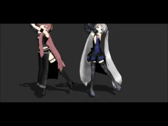 MMD: Hagane Miku (Type-h), Hagane Luka