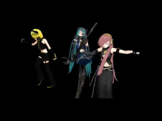 MMD: Hagane Rin, Hagane Ca, Hagane Luka