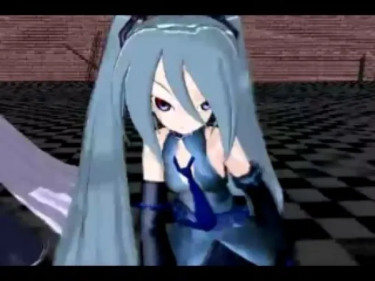 MMD: Hagane Miku (Type-h)