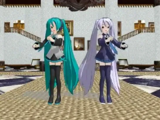 MMD: Hagane Miku (Type-h), Hatsune Miku,