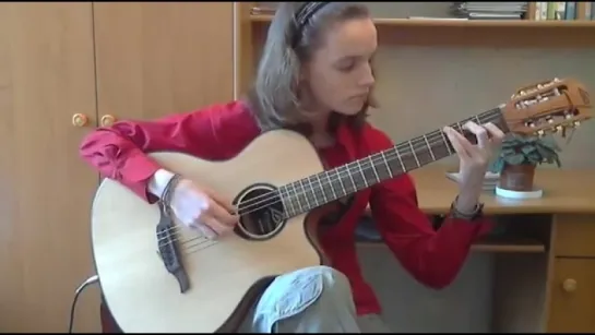 Skyrim) Sons Of Skyrim - Alina Vlasova guitar cover - YouTube