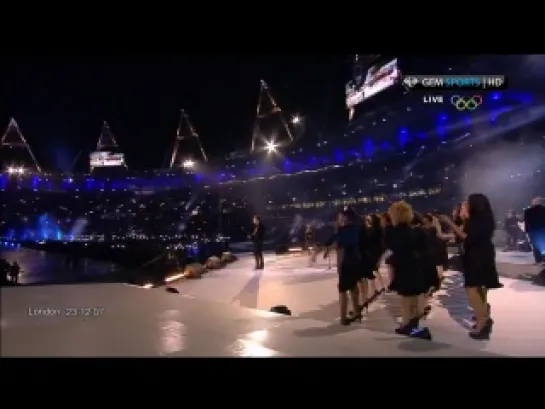 Muse - Survival (Live at Olympic Closing Ceremony London 2012)