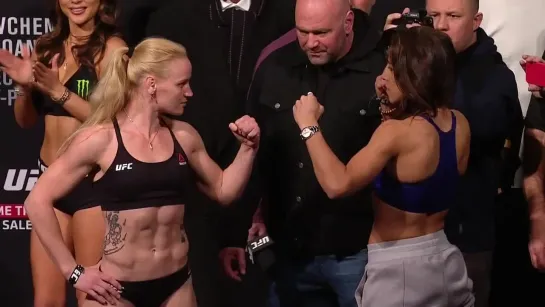 ufc 231 - jedrzejczyk vs shevchenko ceremonial weigh-in