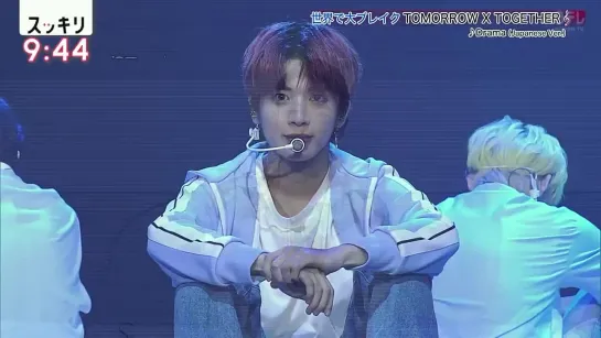 200811 @ TXT - Drama [Japanese Ver.] @ NTV Sukkiri